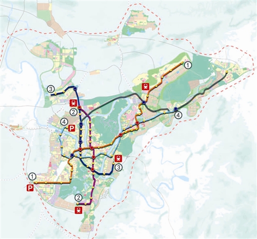 柳州规划将建4条轨道交通